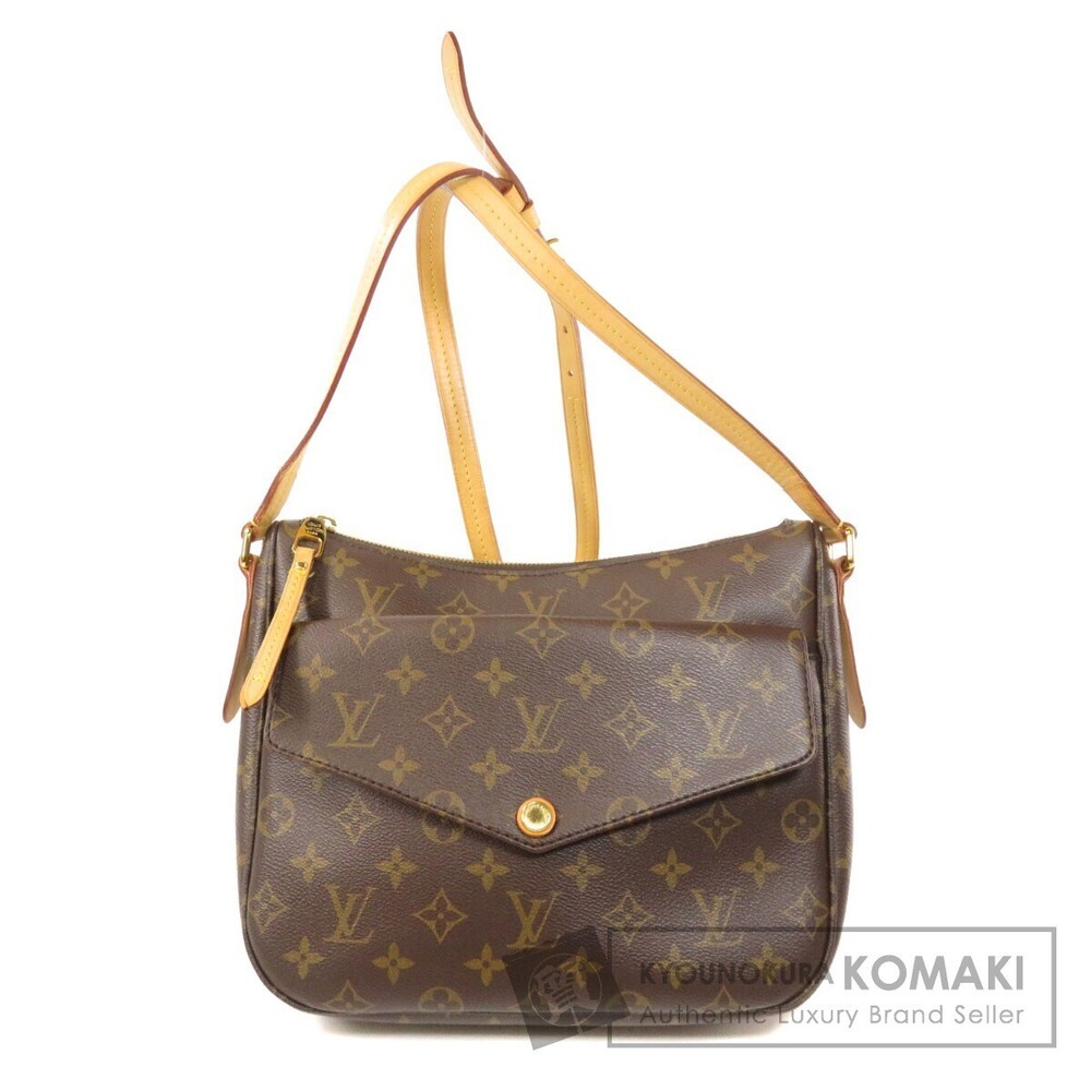 Louis Vuitton Mabillon Monogram Shoulder Bag Canvas